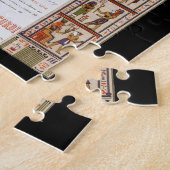 Vintage Opernmusik, ägyptische Aida von Verdi Puzzle (Seite)