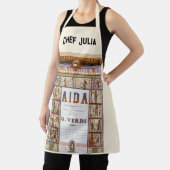 Vintage Opernmusik, ägyptische Aida von Verdi Schürze (InSitu)