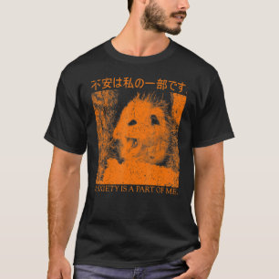 Vintage-Opossum-Angst ist ein Teil von mir T-Shirt