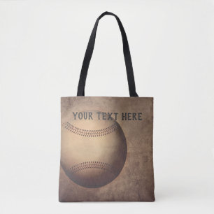 Vintage Optik im Baseballdesign Tasche