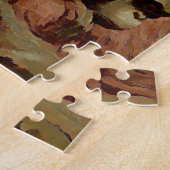 Vintage Orang-Utans auf einem Baum Puzzle (Seite)