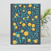 Vintage Orange Frucht (Stehend Vorderseite)