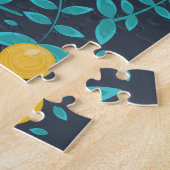 Vintage Orange Frucht Puzzle (Seite)