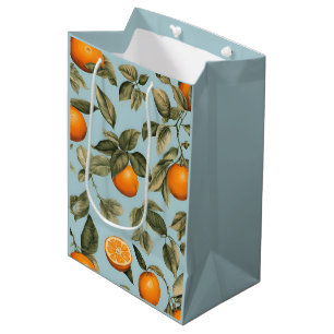 Vintage Orange Mittlere Geschenktüte