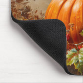 Vintage Orange Pumpkin Malerei Mousepad (Ecke)