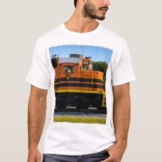 Vintage orangefarbene Diesellokomotive 3311 T-Shirt