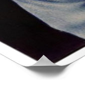 Vintage Orangen Fruchtkäfige Poster (Ecke)