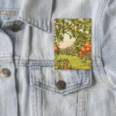 Vintage Orangenhain Button (Insitu)