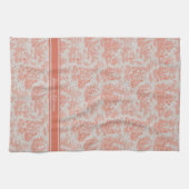 Vintage Orangentoilette Geschirrtuch (Horizontal)