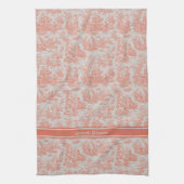 Vintage Orangentoilette Geschirrtuch (Vertikal)