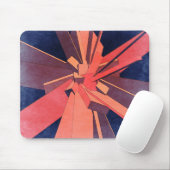 Vintage Orangenwinkel Mousepad (Mit Mouse)