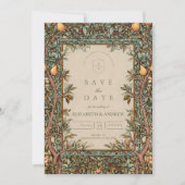 Vintage Orchard Botanical Wedding Save The Date (Vorderseite)