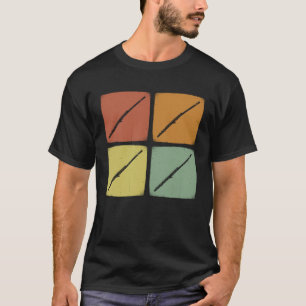 Vintage Orchesterinstrument Retroflöte Musiker T-Shirt