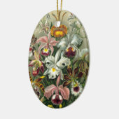 Vintage Orchideen Keramik Ornament (Links)