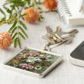 Vintage Orchideen Schlüsselanhänger (Seite)