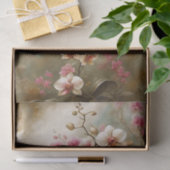 Vintage Orchideen Seidenpapier (Geschenk)