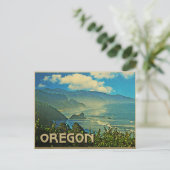 Vintage Oregon-Küste Postkarte (Stehend Vorderseite)