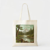 Vintage Oregon Tragetasche (Vorne)