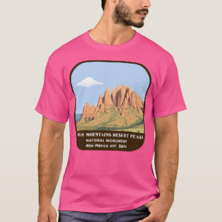 Vintage Orgelgebirge Wüstengipfel Nationales Monum T-Shirt