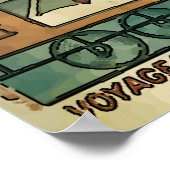 Vintage Orient Express Poster (Ecke)
