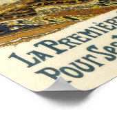 Vintage Orientalische Rug-Werbung Poster (Ecke)