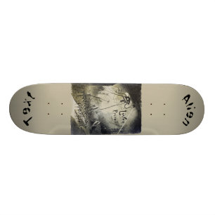 Vintage Original Alien Invasion 8 1/8" Skateboard
