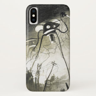 Vintage Original-Alien-Invasion Film Weltkrieg Case-Mate iPhone Hülle