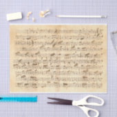 Vintage Originalmusik (nicht KI) Notennummer 1 Seidenpapier (Handwerk)