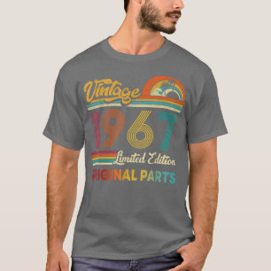 Vintage Originalteile 1967 Männer Frauen 55 Jahre T-Shirt