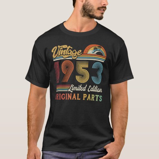 Vintage Originalteile von 1953, limitiert T-Shirt (Vorderseite)