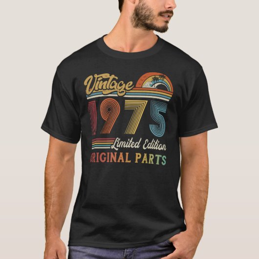 Vintage Originalteile von 1975, limitiert T-Shirt (Vorderseite)