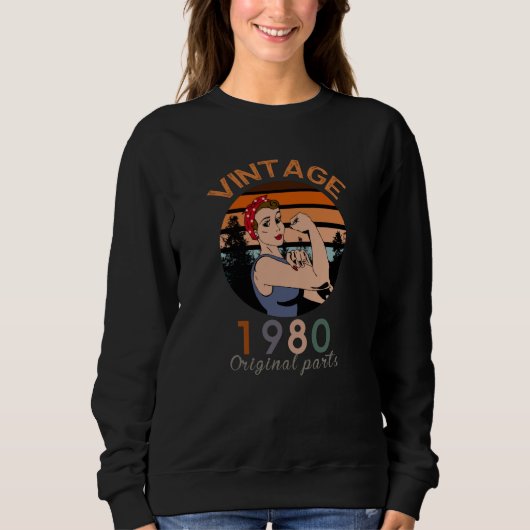Vintage Originalteile von 1980 Sweatshirt (Vorderseite)