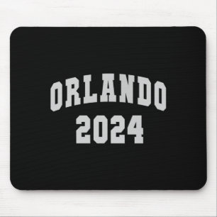 Vintage Orlando 2024 Strandurlaub Florida Sommer Mousepad