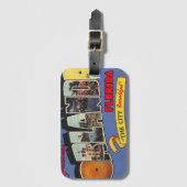 Vintage Orlando Florida Gepäckanhänger (Vorderseite Vertikal)