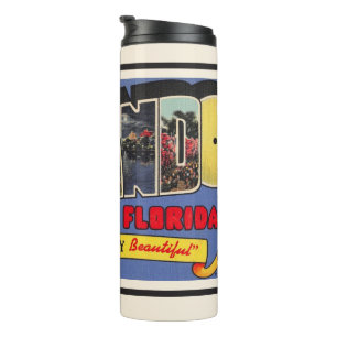 Vintage Orlando Florida  Thermosbecher