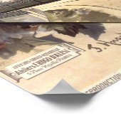 Vintage Orleans Bahn Paris-Bordeaux Poster (Ecke)