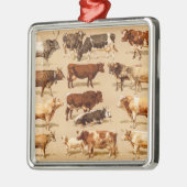 Vintage Ornament Aus Metall (Links)