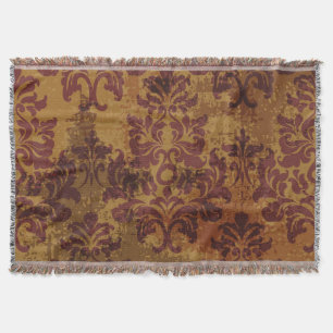 Vintage-Ornament, barocke Rokoko-Textur. Decke