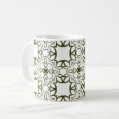 Vintage ornamental seamless pattern. abstract, ara kaffeetasse (Vorderseite Links)