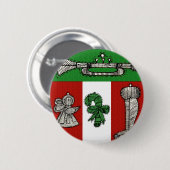 Vintage Ornamente Button (Vorne & Hinten)