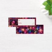 'Vintage Ornamente' - Feiertagsfächer (Schreibtisch)