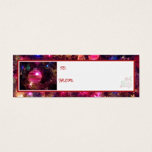 'Vintage Ornamente' - Feiertagsfächer (Vorderseite)