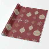 Vintage-Ornamente Geschenkpapier (Ungerollt)