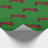 Vintage Ornamente Geschenkpapier (Ecke)