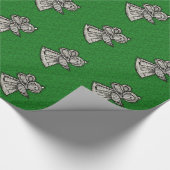 Vintage Ornamente Geschenkpapier (Ecke)