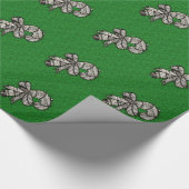 Vintage Ornamente Geschenkpapier (Ecke)