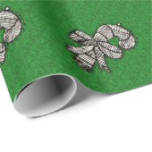 Vintage Ornamente Geschenkpapier (Rolleneckpunkt)