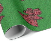 Vintage Ornamente Geschenkpapier (Rolleneckpunkt)