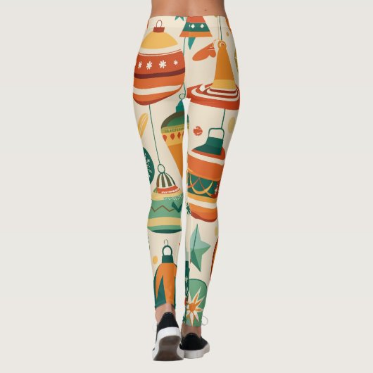 Vintage Ornamente Leggings (Rückseite)