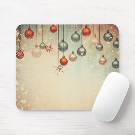 Vintage Ornamente Mousepad (Mit Mouse)